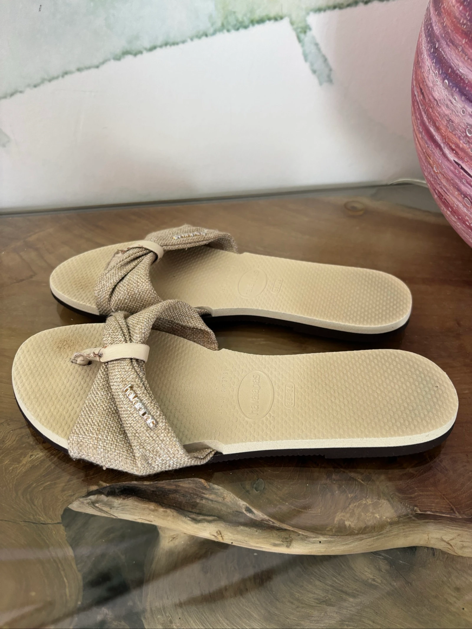 Mules Havaianas beige mujer 37 – photo 3